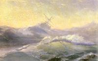 Aivazovsky, Ivan Constantinovich - Bracing the Waves